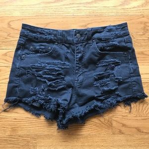 AEO American Eagle Super Stretch  Distressed Short